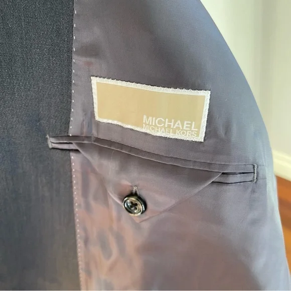 Michael Michael Kors Two Button 100% Wool Blazer/‎ Sport Jacket Size: 44R